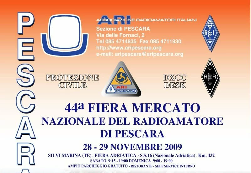 44^ Fiera del Radioamatore di Pescara thumbnail